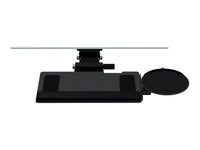 Humanscale 6G95090G11 6G KB, Black, No Lateral Slider, Standard Compact, 8.5 Clip, 19 Gel with synt lthr cover, 11 Track