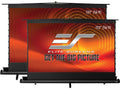 Elite Screens FT113UH-C4D Ezcinema Tab-tension Cinegrey 4D, 113IN Diag. 16:9, Manual Floor Pull Up Ceiling Ambient Light Rejecting