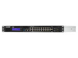 QNAP QGD-1602-C3558-8GB-US 16- Port Switch, Intel Atom C3558 4C 2.2 GHz Processor, 8GB DDR4 Sodimm RAM (2 X Sodimm Slot Max 64GB) NAS