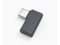 Heckler T525 Create sleek-looking implementations with your Heckler stands and mounts, your Apple-supplied USB-C cable, and this low-profile, right-angle adapter.