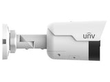 Uniview IPC2124SB-ADF28KMC-I0 IPC2124SB-ADF28KMC-I0,4MP WDR IR Alarm Bullet Network Camera 2.8mm Fixed Len,IR 30m,Mic,Speaker