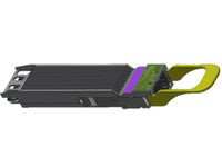 NVIDIA MMS4X00-NM-FLT twin port transceiver, 800Gbps,2xNDR, OSFP, 2xMPO12 APC, 1310nm SMF, up to 500m, flat top