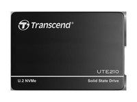 Transcend TS1TUTE210T 1TB, U.2 SSD, PCIe Gen4x4, NVMe, 3D TLC BiCS5, PE: 3K, extended temp., PLP