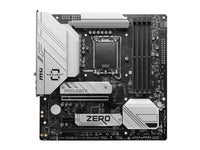 MSI B760MPZERO B760M PROJECT ZERO WIFI MOTHERBOARD