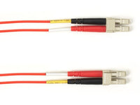 Black Box FOLZHM4-LCLC-RD-26 OM4 MM FO Patch Cable Duplx, Lszh, RED, LCLC / OM4 MM FO PAT, 26 Feet