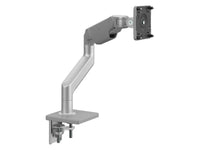 Humanscale M81NTNDSBTB M8.1 Monitor ARM with Combo Mount for Single Monitor - Silver with Gray TRIM