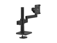Humanscale X2NTNBABETB12 M/flex 2.1 with Bolt-through Mount for Single Monitor - 12 POST - Black with Black TRIM