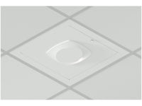 Oberon 1047-COAP9130 Locking Suspended Ceiling Tile Access Point Enclosure, 3INH x 18.5INW x 18.5IND (76 mm x 470 mm x 470 mm) Back Box, Cisco 9130 Access Point Door
