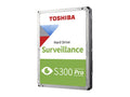 Toshiba HDWTA1AUZSVAR S300 PRO - 3.5" - 10TB - SATA 6 Gb/s - 7200RPM - 512MB - Supports up to 64 video cameras - High-endurance design - Elevate your security