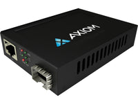 Axiom AXG99744 POE RJ45 to SFP Port Media Conv