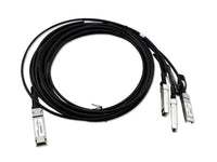 Axiom MCP7F00-A001-AX 100GBASE-CR4 QSFP28 to 4 SFP28 Passive DAC Mellanox Compatible 1m