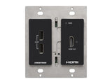 Crestron HD-RXU-4KZ-101-2G-B DM Essentials 4K60 4:4:4 Receiver for HDMI and USB 2.0 Signal Extension over CATx Cable, Wa