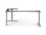 Humanscale FYH3XLTS eFloat Go 2.0, 3-Leg for 90 Degree Top - Silver