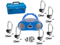 HamiltonBuhl LCP/CD385/6MS2L 6-Person Listening Center