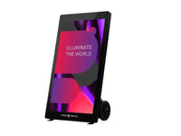 Clear Touch CDS-MBLDS-EVOT-H Evo Roll Tall Digital Signage - Raised 43Inch Portrait Display