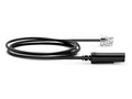 Yealink 330000008028 QD to RJ Cord of YHS36/YHS34/YHS34 Lite; Compatible with IP Phones; Mod plug wiring M-,R,R,M+