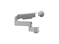 Humanscale X8NM0NDSETNNP M/Flex for M8.1 Monitor Arm, No Mount, No Post, No VESA, 8in Straight Link and Dynamic Link, Silver with Gray Trim