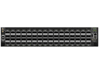 NVIDIA 920-9N42C-00FB-7C0 Spectrum-4 based 400GbE 2U Open Ethernet switch with Cumulus Linux Authentication, 64 QSFP56-DD ports and 2 SFP28 ports, 2 power supplies