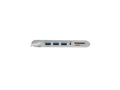Eaton Tripp Lite U442-DOCK1 USB-C Dock, Dual Display - 4K HDMI/mDP, VGA, USB 3.x (5Gbps), USB-A/C Hub, GbE, Memory Card, 100W PD Charging