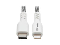 Eaton Tripp Lite M102-003-HD Heavy-Duty USB-C to Lightning Sync/Charge Cable, MFi Certified - M/M, USB 2.0, 3 ft. (0.91 m)
