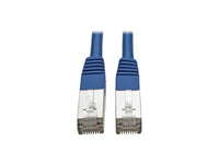 Eaton Tripp Lite N105-015-BL Cat5e 350 MHz Molded Shielded (STP) Ethernet Cable (RJ45 M/M), PoE, Blue, 15 ft. (4.57 m)