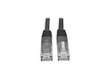 Eaton Tripp Lite N200-001-BK Cat6 Gigabit Molded (UTP) Ethernet Cable (RJ45 M/M), PoE, Black, 1 ft. (0.31 m)