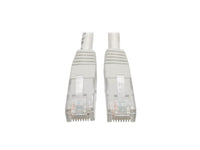 Eaton Tripp Lite N200-001-WH Cat6 Gigabit Molded (UTP) Ethernet Cable (RJ45 M/M), PoE, White, 1 ft. (0.31 m)