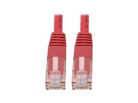 Eaton Tripp Lite N200-005-RD Cat6 Gigabit Molded (UTP) Ethernet Cable (RJ45 M/M), PoE, Red, 5 ft. (1.52 m)