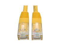 Eaton Tripp Lite N200-005-YW Cat6 Gigabit Molded (UTP) Ethernet Cable (RJ45 M/M), PoE, Yellow, 5 ft. (1.52 m)