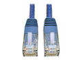 Eaton Tripp Lite N200-010-BL Cat6 Gigabit Molded (UTP) Ethernet Cable (RJ45 M/M), PoE, Blue, 10 ft. (3.05 m)