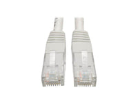 Eaton Tripp Lite N200-010-WH Cat6 Gigabit Molded (UTP) Ethernet Cable (RJ45 M/M), PoE, White, 10 ft. (3.05 m)