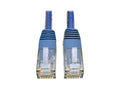Eaton Tripp Lite N200-014-BL Cat6 Gigabit Molded (UTP) Ethernet Cable (RJ45 M/M), PoE, Blue, 14 ft. (4.27 m)