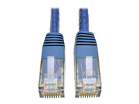 Eaton Tripp Lite N200-015-BL Cat6 Gigabit Molded (UTP) Ethernet Cable (RJ45 M/M), PoE, Blue, 15 ft. (4.57 m)
