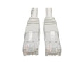 Eaton Tripp Lite N200-015-WH Cat6 Gigabit Molded (UTP) Ethernet Cable (RJ45 M/M), PoE, White, 15 ft. (4.57 m)