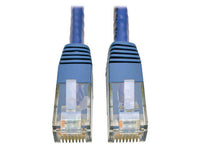 Eaton Tripp Lite N200-050-BL Cat6 Gigabit Molded (UTP) Ethernet Cable (RJ45 M/M), PoE, Blue, 50 ft. (15.24 m)