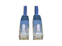 Eaton Tripp Lite N200-075-BL Cat6 Gigabit Molded (UTP) Ethernet Cable (RJ45 M/M), PoE, Blue, 75 ft. (22.86 m)