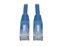 Eaton Tripp Lite N201-004-BL Cat6 Gigabit Snagless Molded (UTP) Ethernet Cable (RJ45 M/M), PoE, Blue, 4 ft. (1.22 m)