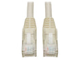 Eaton Tripp Lite N201-004-WH Cat6 Gigabit Snagless Molded (UTP) Ethernet Cable (RJ45 M/M), PoE, White, 4 ft. (1.22 m)