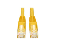 Eaton Tripp Lite N201-020-YW Cat6 Gigabit Snagless Molded (UTP) Ethernet Cable (RJ45 M/M), PoE, Yellow, 20 ft. (6.09 m)