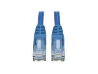 Eaton Tripp Lite N201-030-BL Cat6 Gigabit Snagless Molded (UTP) Ethernet Cable (RJ45 M/M), PoE, Blue, 30 ft. (9.14 m)