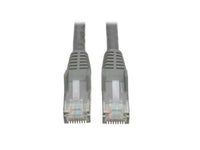 Eaton Tripp Lite N201-030-GY Cat6 Gigabit Snagless Molded (UTP) Ethernet Cable (RJ45 M/M), PoE, Gray, 30 ft. (9.14 m)