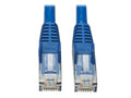 Eaton Tripp Lite N201P-006-BL Cat6 Gigabit Snagless Molded UTP Ethernet Cable (RJ45 M/M), PoE, CMR-LP, Blue, 6 ft. (1.83 m), TAA