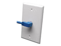 Eaton Tripp Lite N204-003-BL-LA Left-Angle Cat6 Gigabit Molded UTP Ethernet Cable (RJ45 Left-Angle M to RJ45 M), Blue, 3 ft. (0.91 m)