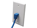 Eaton Tripp Lite N204-010-BL-DN Down-Angle Cat6 Gigabit Molded UTP Ethernet Cable (RJ45 Right-Angle Down M to RJ45 M), Blue, 10 ft. (3.05 m)
