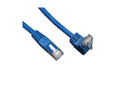 Eaton Tripp Lite N204-010-BL-UP Up-Angle Cat6 Gigabit Molded UTP Ethernet Cable (RJ45 Right-Angle Up M to RJ45 M), Blue, 10 ft. (3.05 m)