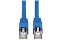 Eaton Tripp Lite N261P-020-BL Cat6a 10G Snagless F/UTP Ethernet Cable (RJ45 M/M), PoE, CMR-LP, Blue, 20 ft. (6.09 m), TAA