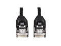 Eaton Tripp Lite N261-S20-BK Cat6a 10G Snagless Molded Slim UTP Ethernet Cable (RJ45 M/M), Black, 20 ft. (6.09 m)