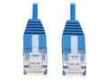Eaton Tripp Lite N261-UR6N-BL Cat6a 10G Molded Ultra-Slim UTP Ethernet Cable (RJ45 M/M), Blue, 6-in. (15.24 cm)