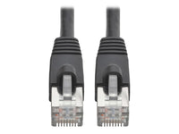 Eaton Tripp Lite N262-002-BK Cat6a 10G Snagless Shielded STP Ethernet Cable (RJ45 M/M), PoE, Black, 2 ft. (0.61 m)