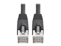 Eaton Tripp Lite N262-008-BK Cat6a 10G Snagless Shielded STP Ethernet Cable (RJ45 M/M), PoE, Black, 8 ft. (2.43 m)